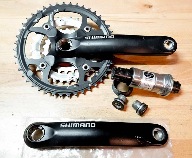 Shimano Deore FC-M510 Triple Crankset 175mm incl. BB | Bicycle Parts and Accessories | Gumtree 