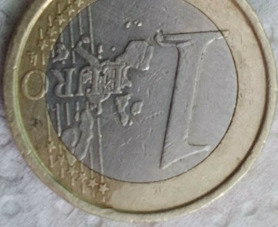 Italy 1861 Now 1 Euro Vatican