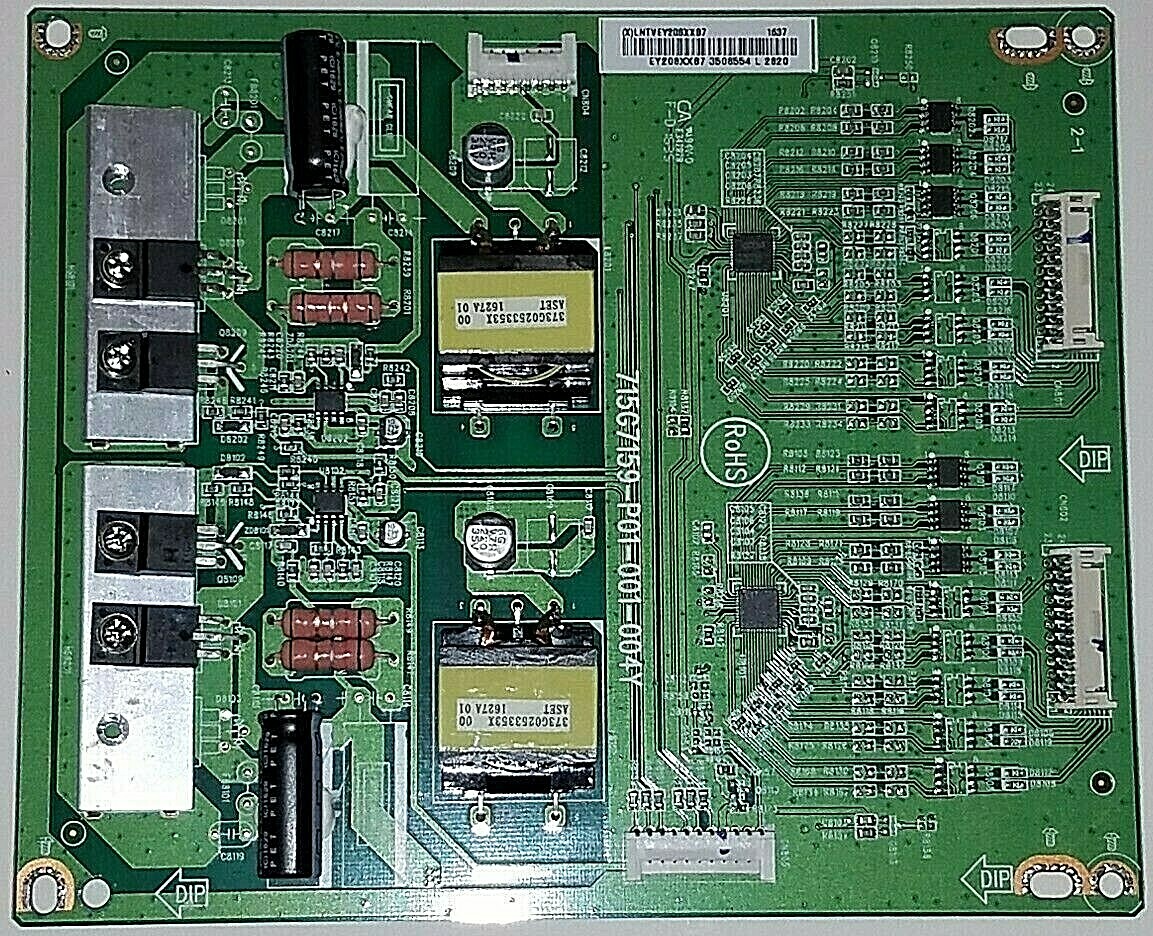 Vizio D50u-D1 LED Driver LNTVEY208XXB7