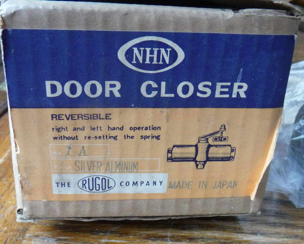 RUGOL NHN Door Closer Reversible No 71 NOS