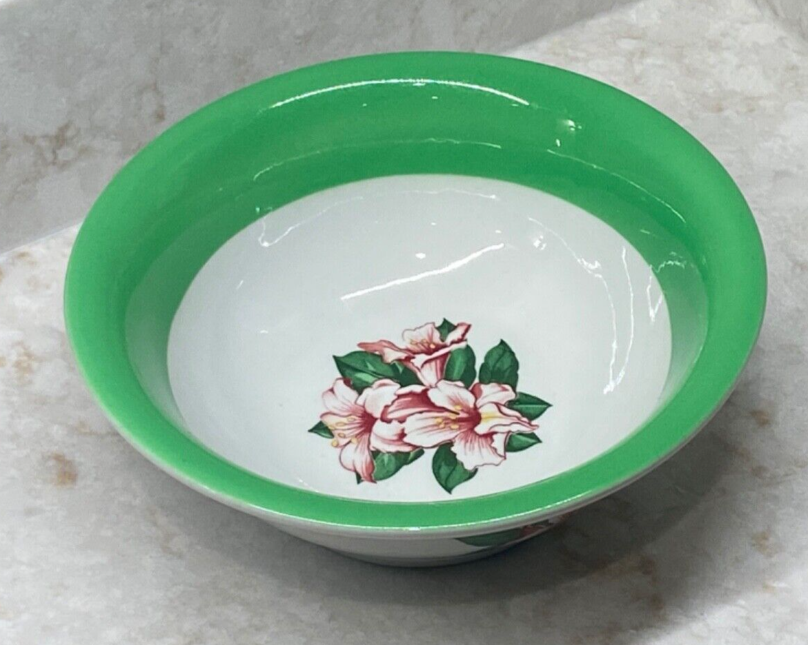 GREENBRIER HOTEL RESORT 8 3/8" SERVING BOWL SHENANGO RHODODENRON DOROTHY DRAPER