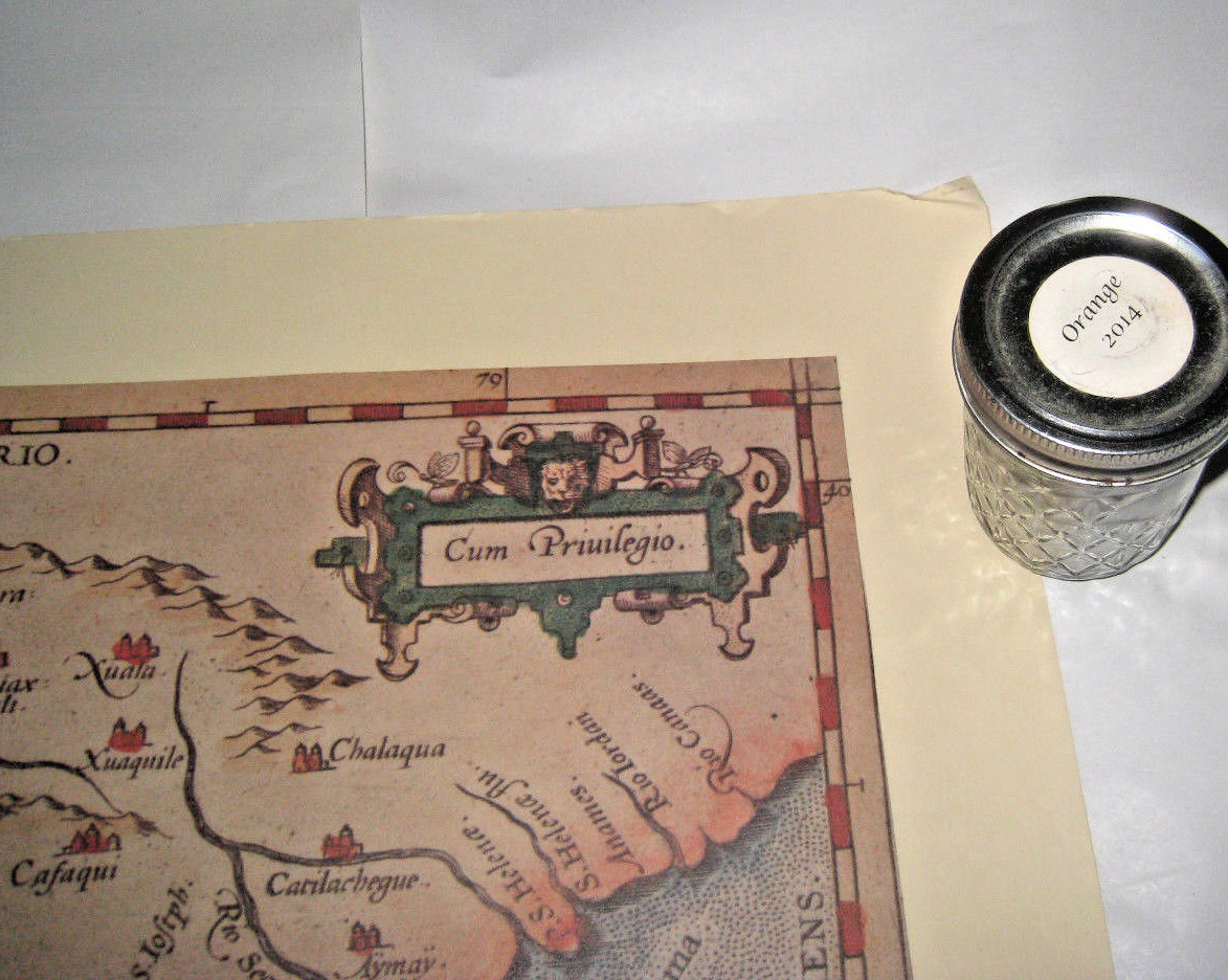 Map Florida La Forida Abraham Ortelius 1584 Louisiana Exploration And Settlement