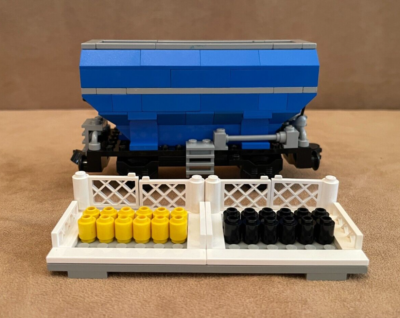 Blue lego train set sale