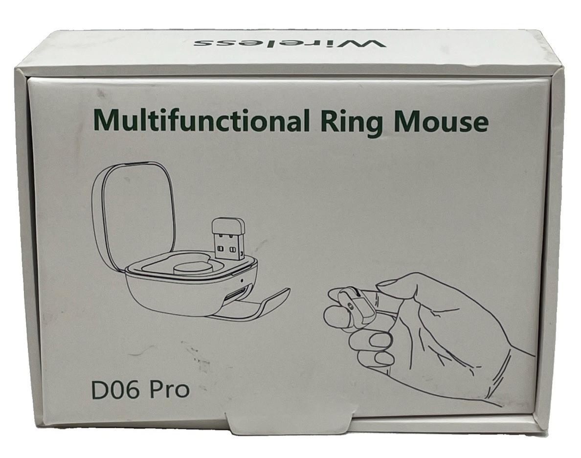 Multifunctional Ring Mouse D06 Pro with Holder Short Video Control Page Turning