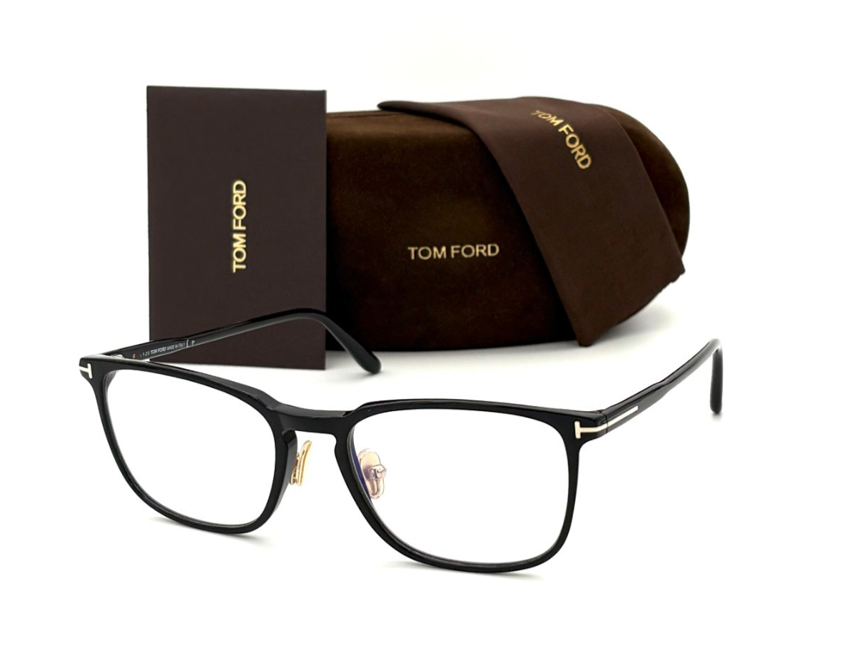 TOM FORD TF5699-B 001 メガネ ブルーライトカット ブラック TOM FORD EYEWEAR トムフォード メガネ TF 5699B 001 国内正規品