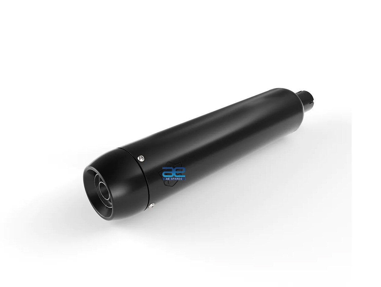 For Royal Enfield Meteor 350cc Black Tapered Silencer SS KXA00120  