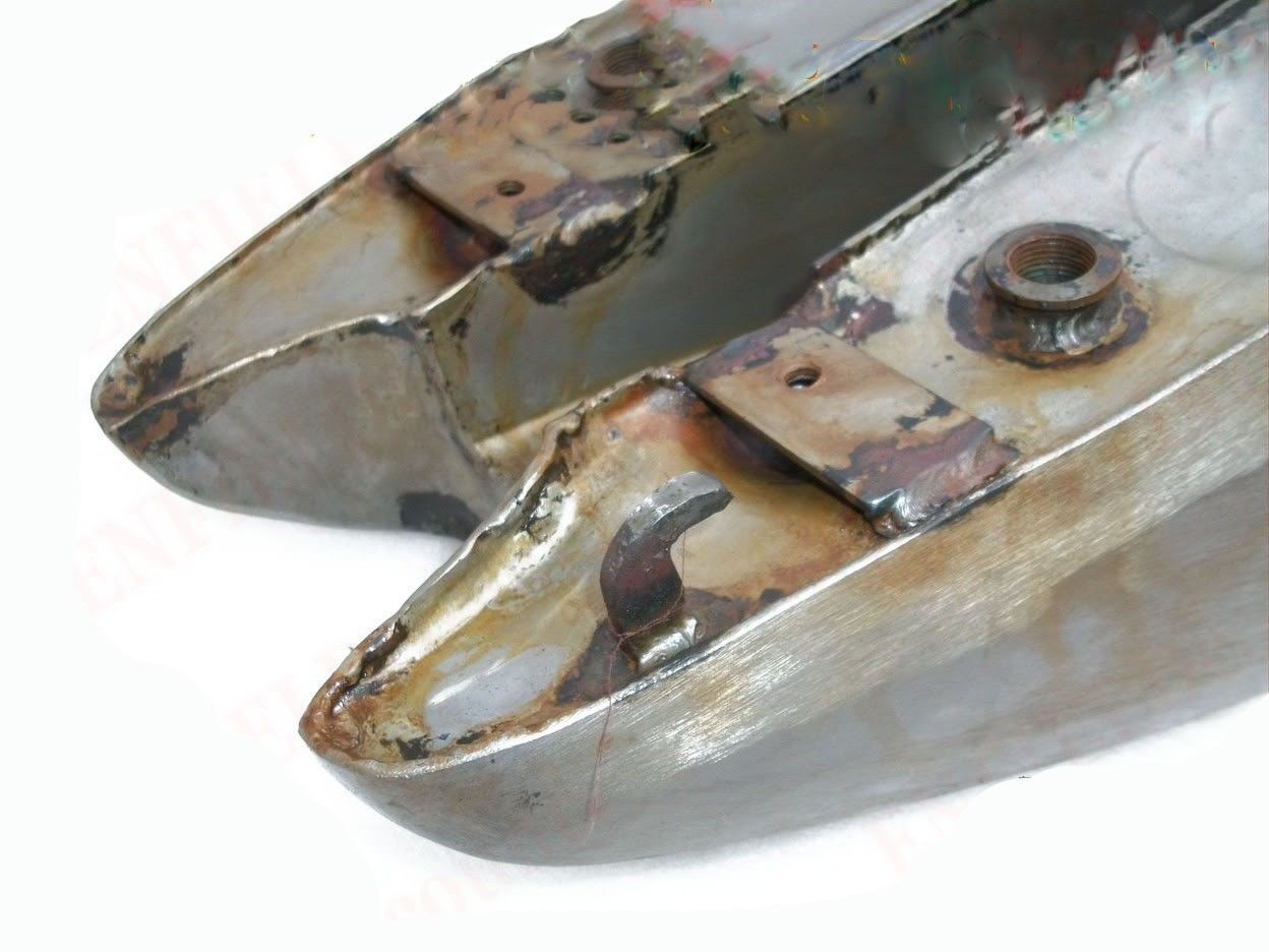 BSA M20 Civilian Model 1930 Petrol Fuel Tank Raw Bare Metal Ready to Paint 