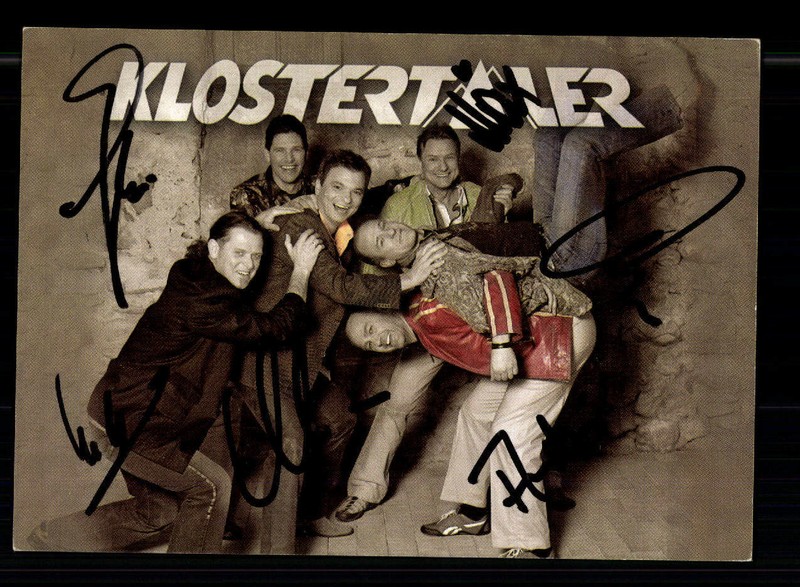 Klostertaler Autogrammkarte Original Signiert + M 7405