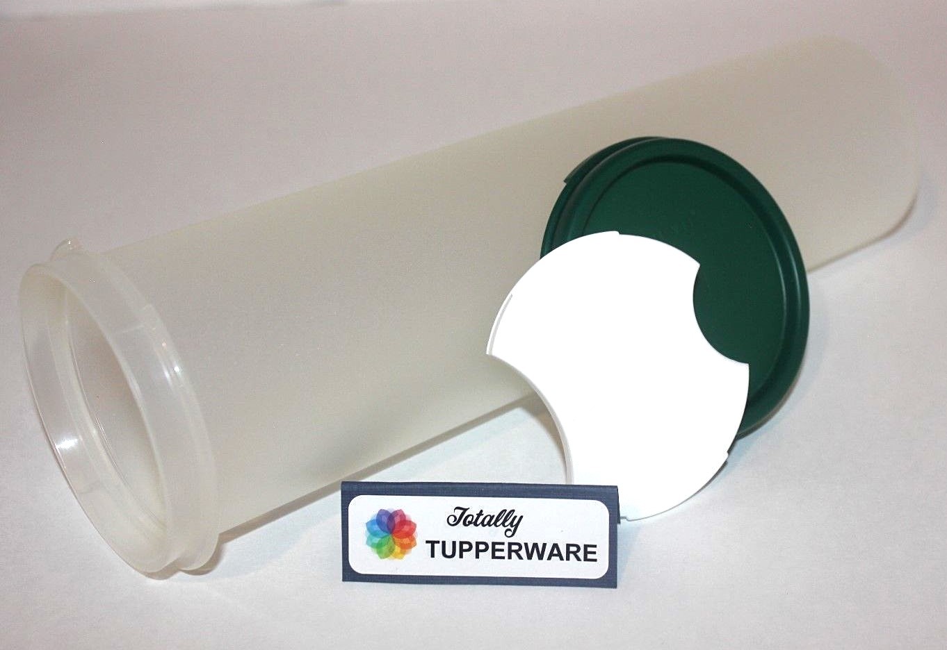 Tupperware Modular Mates #5 Spaghetti Round & Super Oval 4.75 & 20 Hunter Green