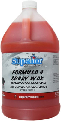 Superior Products Formula 4 Spray Wax 1 Gal