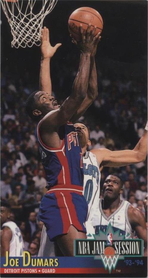 1993-94 Fleer NBA Jam Session - Joe Dumars #60