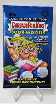 (ONE PACK) GARBAGE PAIL KIDS HALLOWEEN GIFT, 4x GPK PACKS OR MORE = FREE GIFT!