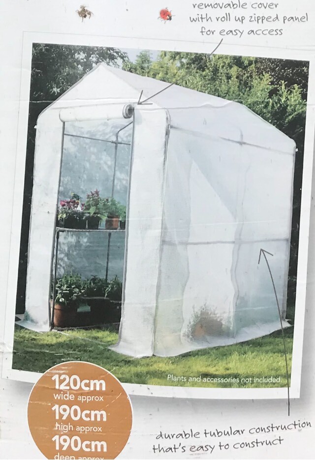 A Wilko Medium WalkIn Greenhouse Preowned in Barnstaple, Devon