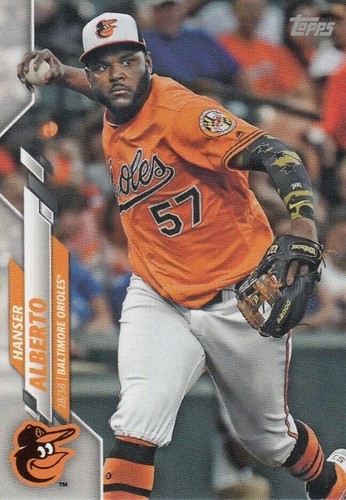 2020 Topps Mini - Hanser Alberto #341