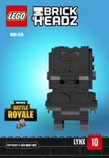 LEGO Brickheadz Fortnite Lynx MOC INSTRUCTIONS PDF ONLY ...