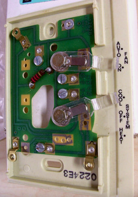White-rodgers thermostat Sub Base, S23-1 Emerson, fits WR # 7851C1 (1C30 & 1E30)
