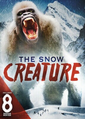 The Snow Creature - 2 DVD Set 8 Bonus movies Brand New Horror Monsters