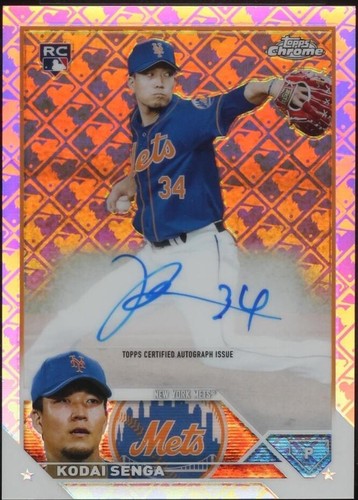 2023 Topps Chrome Logofractor Edition - Kodai Senga #RCA-KS