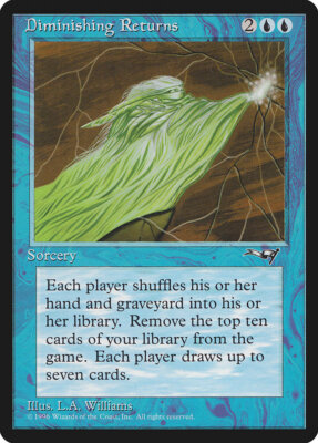 Diminishing Returns [Alliances] Magic MTG