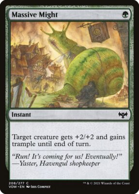 Magic the Gathering (mtg): VOW: Massive Might - Foil