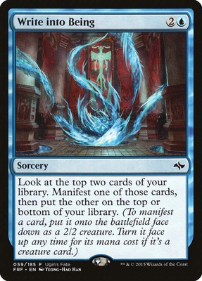 Write into Being [Ugin's Fate] Magic MTG
