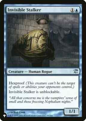 1x NM Invisible Stalker - Innistrad [The List] MTG pack fresh