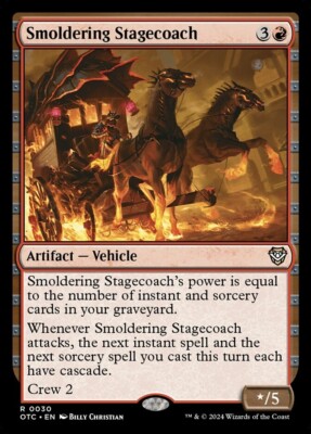 Smoldering Stagecoach OTC 0030 Magic the Gathering Thunder Junction MTG NM