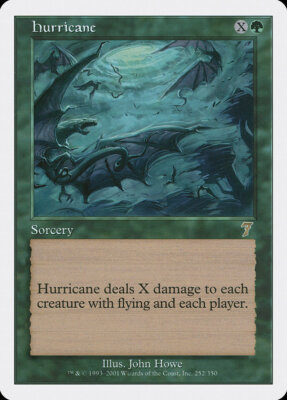 【Foil】ハリケーン/Hurricane 7ED 英FOIL FOIL Hurricane | MtG Magic 7th Edition | English | LP w
