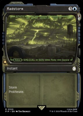 MTG Magic the Gathering Radstorm (329/1189) Fallout NM