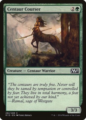 CENTAUR COURSER X 4 N/M- MAGIC 2015 MAGIC THE GATHERING