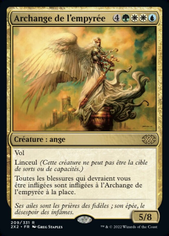 Archange De L'EmpyrÃ©E Empyrial Archangel    Mtg Magic Vf