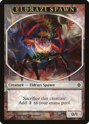 Eldrazi Spawn MEIGNAUD 1x TOKEN MtG ENGLISH Rise of the Eldrazi SP/NM