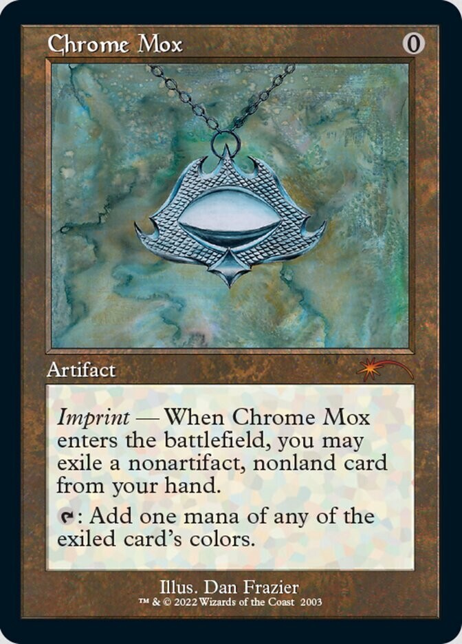 MTG CHROME MOX FOIL EXC SECRET LAIR 30TH ANNIVERSARY SLD