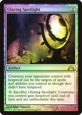 MTG FOIL Glaring Spotlight  - Gatecrash