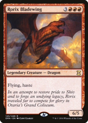 MTG Rorix Bladewing  - Eternal Masters