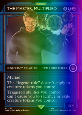 MTG/WHO/12代目ドクター/ダブルレインボウfoil/1枚 EX+](ダブルレインボウFOIL)12代目ドクター/The Twelfth Doctor