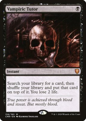 マジック：ザ・ギャザリング MTG vampiric tutor Amazon.com: Magic: the Gathering - Vampiric Tutor - Visions