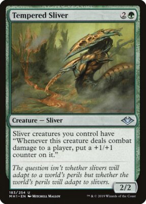 Tempered Sliver [Modern Horizons] Magic MTG