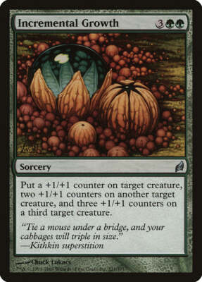 Incremental Growth [Lorwyn] Magic MTG