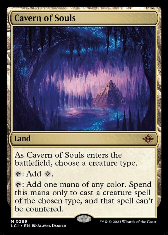 *Mtg: Cavern Of Souls - The Lost Caverns Of Ixalan Mythic - Magicman-Europe*