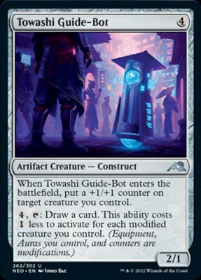 Towashi Guide-Bot [Kamigawa: Neon Dynasty] Magic MTG