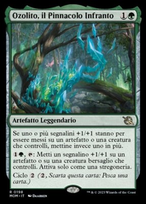 MTG OZOLITH, THE SHATTERED SPIRE EXC - OZOLITO, PINNACOLO INFRANTO 198 - MOM