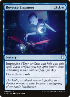 Reverse Engineer [Commander 2018] Magic MTG