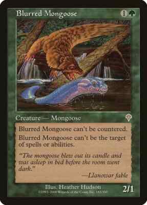 1x NM Blurred Mongoose - Invasion [MTG]