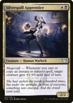 4 Silverquill Apprentice 4x x4 - NM - Strixhaven - SPARROW MAGIC