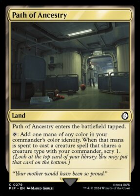 MTG Fallout C Path of Ancestry #0279