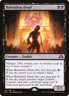 MTG Relentless Dead Shadows over Innistrad Lightly Played Foil