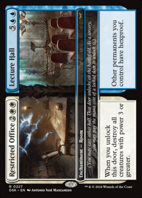Restricted Office // Lecture Hall Foil (227) Duskmourn: House of Horror DSK MTG