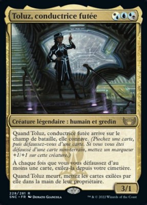Toluz, conductrice futée  Toluz, Clever Conductor     MTG Magic VF