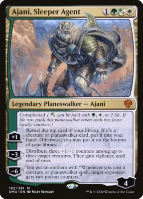 MTG Ajani, Sleeper Agent  - Dominaria United